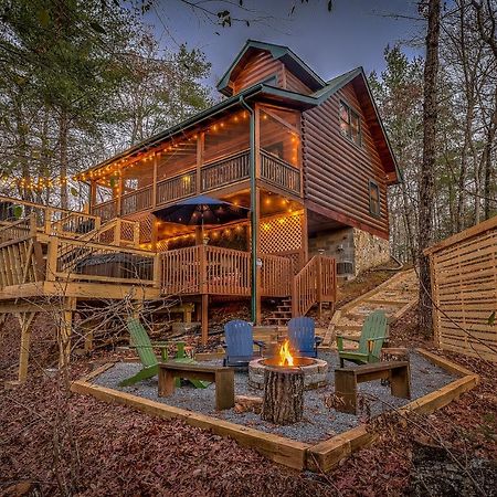 Golden Eagle Ga Cabin - Hot Tub, Firepit & Fast Wifi Blue Ridge Bagian luar foto