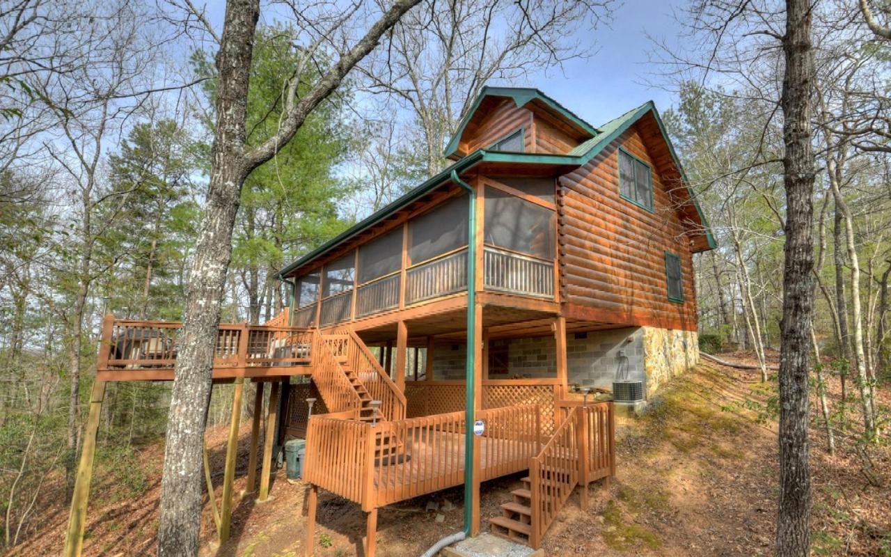 Golden Eagle Ga Cabin - Hot Tub, Firepit & Fast Wifi Blue Ridge Bagian luar foto