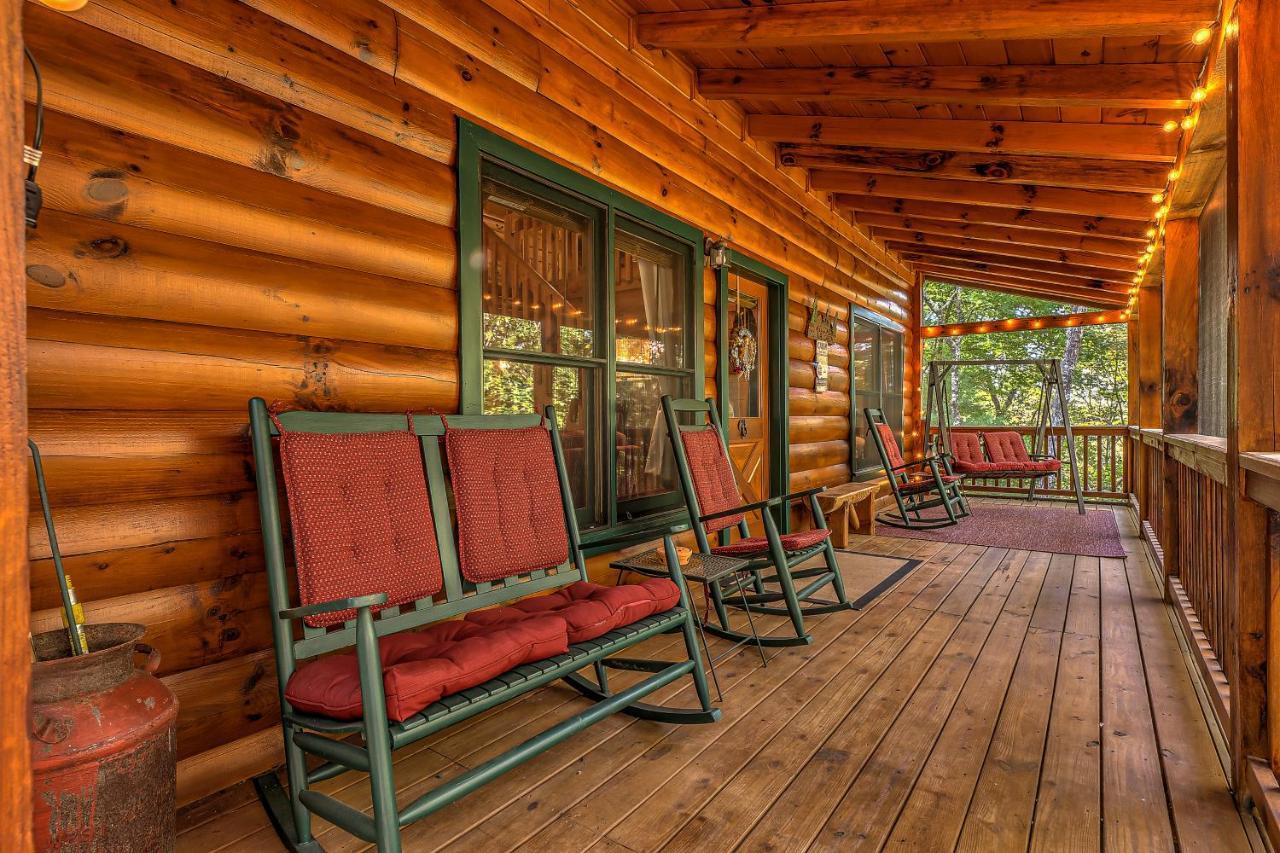 Golden Eagle Ga Cabin - Hot Tub, Firepit & Fast Wifi Blue Ridge Bagian luar foto