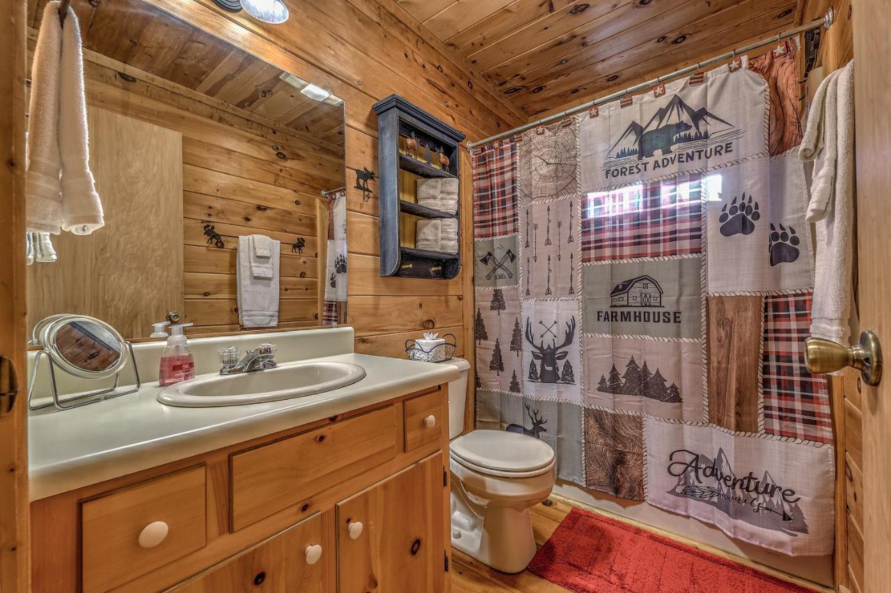 Golden Eagle Ga Cabin - Hot Tub, Firepit & Fast Wifi Blue Ridge Bagian luar foto