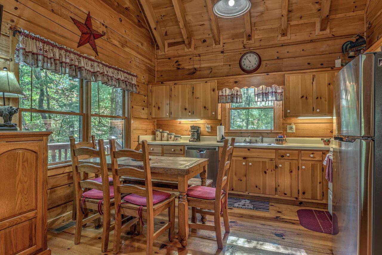 Golden Eagle Ga Cabin - Hot Tub, Firepit & Fast Wifi Blue Ridge Bagian luar foto