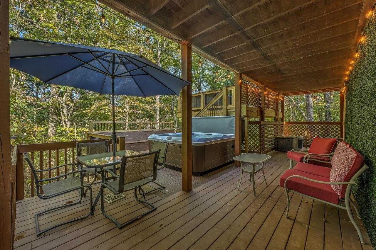 Golden Eagle Ga Cabin - Hot Tub, Firepit & Fast Wifi Blue Ridge Bagian luar foto