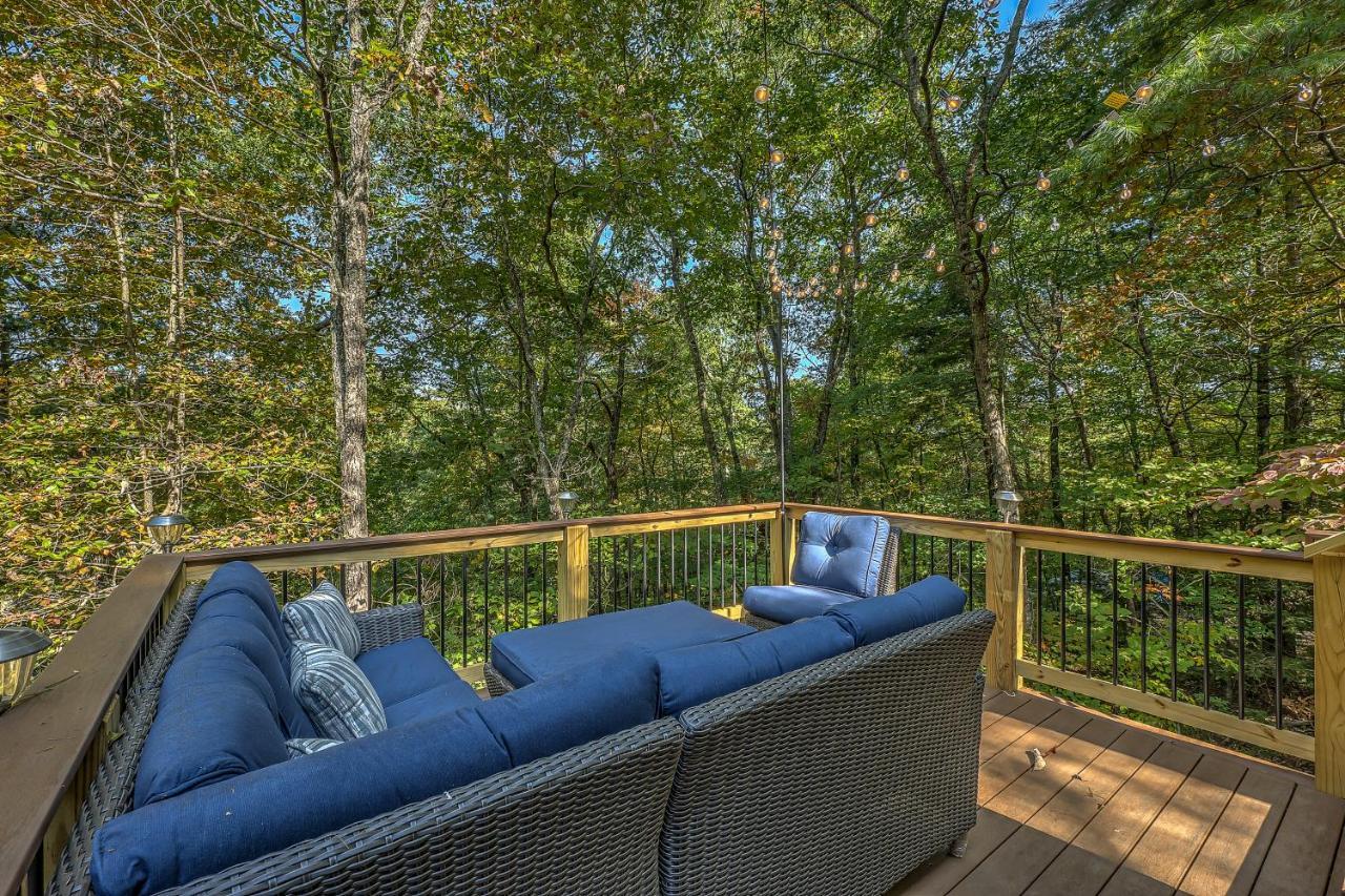 Golden Eagle Ga Cabin - Hot Tub, Firepit & Fast Wifi Blue Ridge Bagian luar foto
